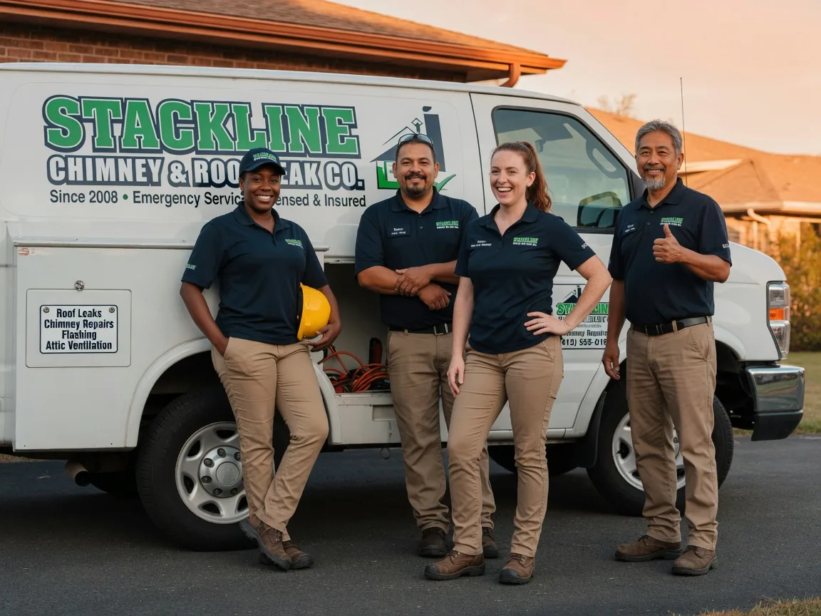 Chimney flashing repair company in Sioux City, IA